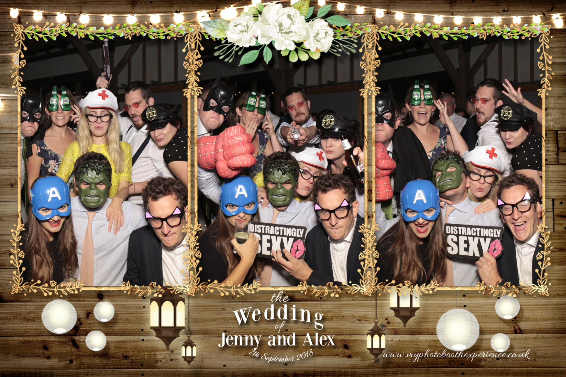 Jenny & Alex's Wedding | View more photos from the event at gallery.myphotoboothexperience.co.uk/u/MyPhotoBoothExperienceLtd/Jenny-Alexs-Wedding